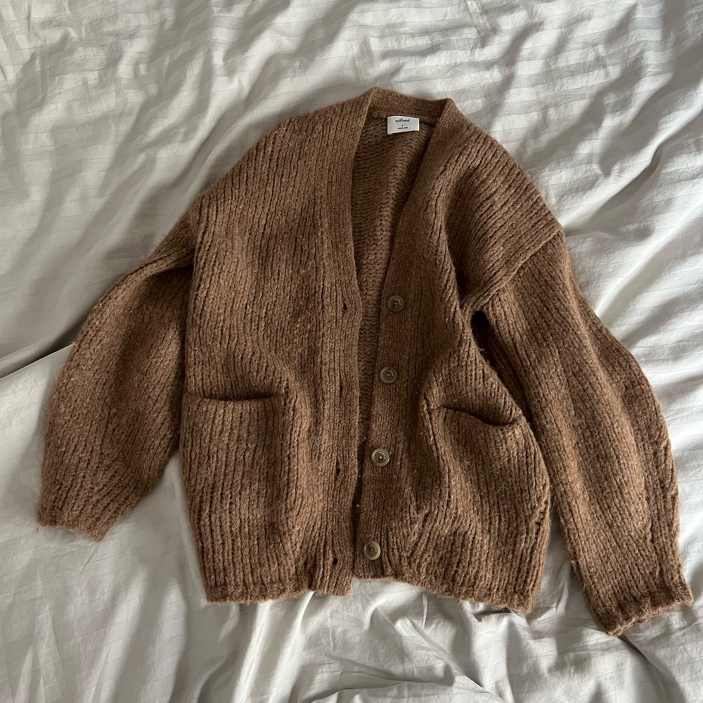 Aritzia Alpaca Cardigan sz Small